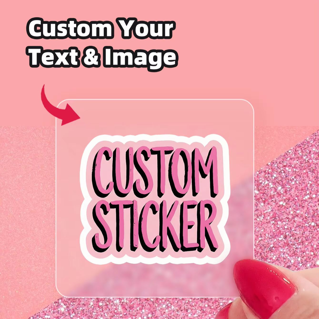 Personalised Candle Label - 1-180 قطعة ملصقات مربعة مخصصة للدفاتر