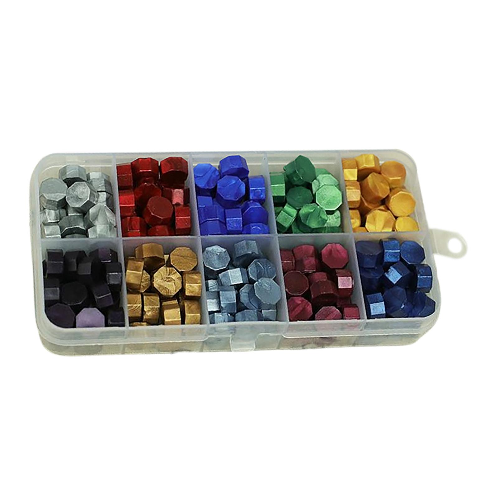 Wax Seal Letter Kit - حبيبات شمع الختم الحرارية بألوان متنوعة