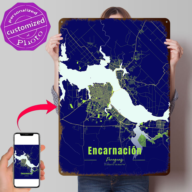 ديكورات إنكارناشون، منتجات ديك - مراجعة Custom Map Poster وسعره