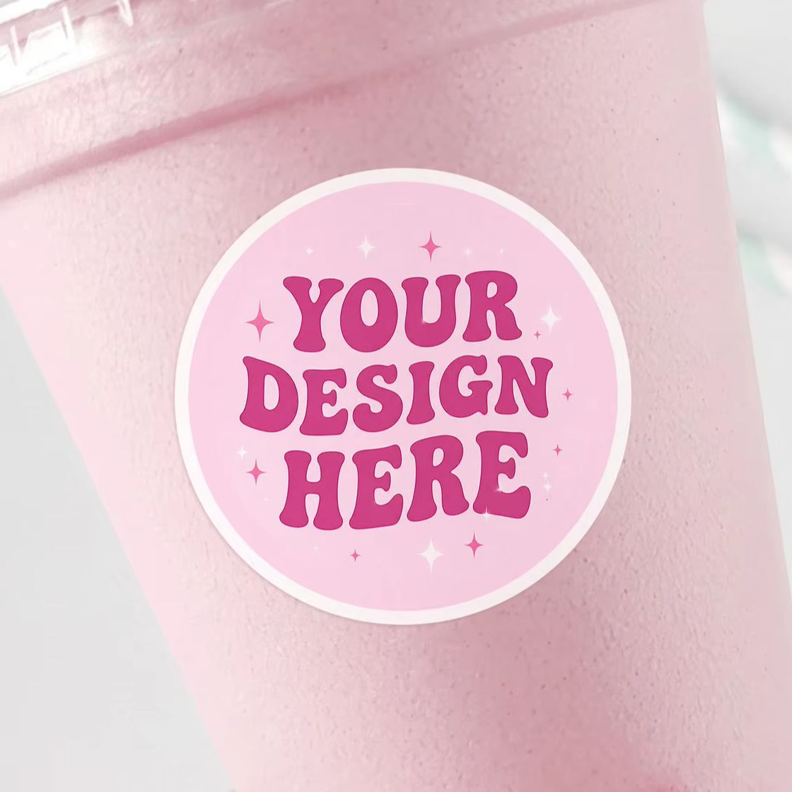 1-130 قطعة ملصقات دائرية شفافة - مراجعة Personalised Candle Label وسعره