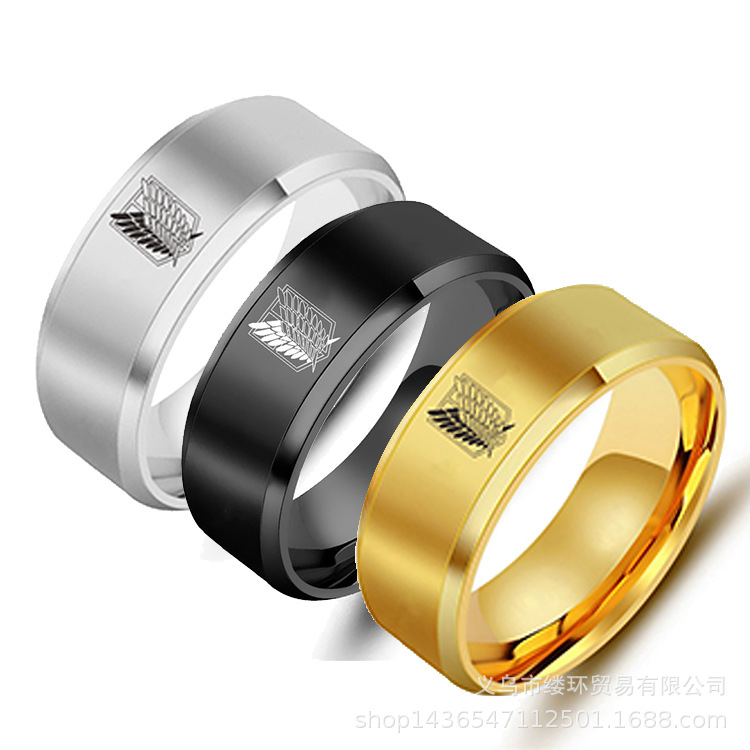 5 ألوان هجوم على تيتان الأسود  - مراجعة Initial Ring Custom وسعره
