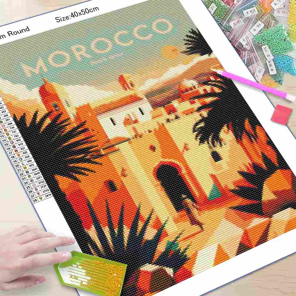 لوحة ماسية من مجموعة سانريو فا - مراجعة Photo Mosaic Print وسعره