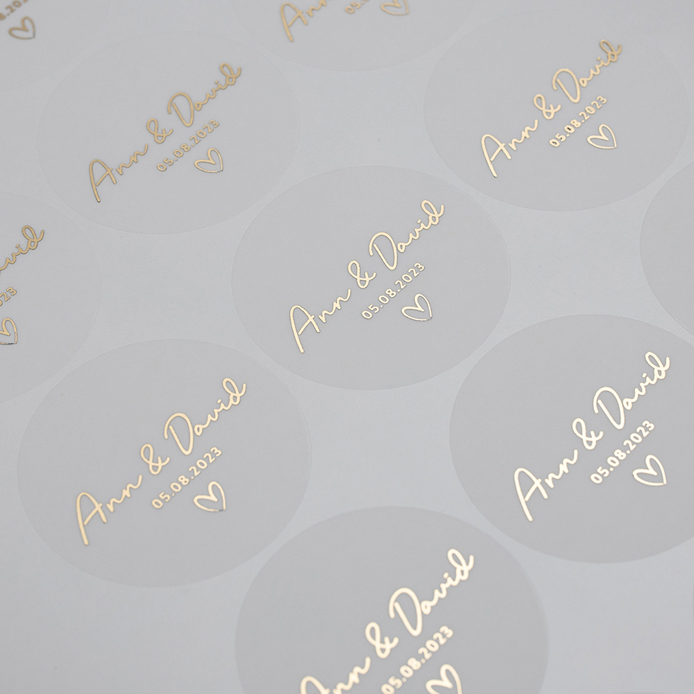 مخصص 50 قطعة رقائق الذهب المست - مراجعة Personalised Candle Label وسعره