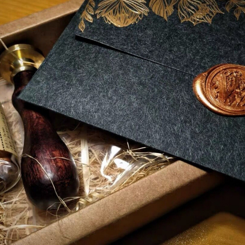 10 قطعة/بطاقة ورقية خاصة مغلف  - مراجعة Wax Seal Letter Kit وسعره